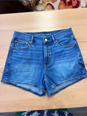 American Eagle Outfitters Blue Denim Jean Shorts